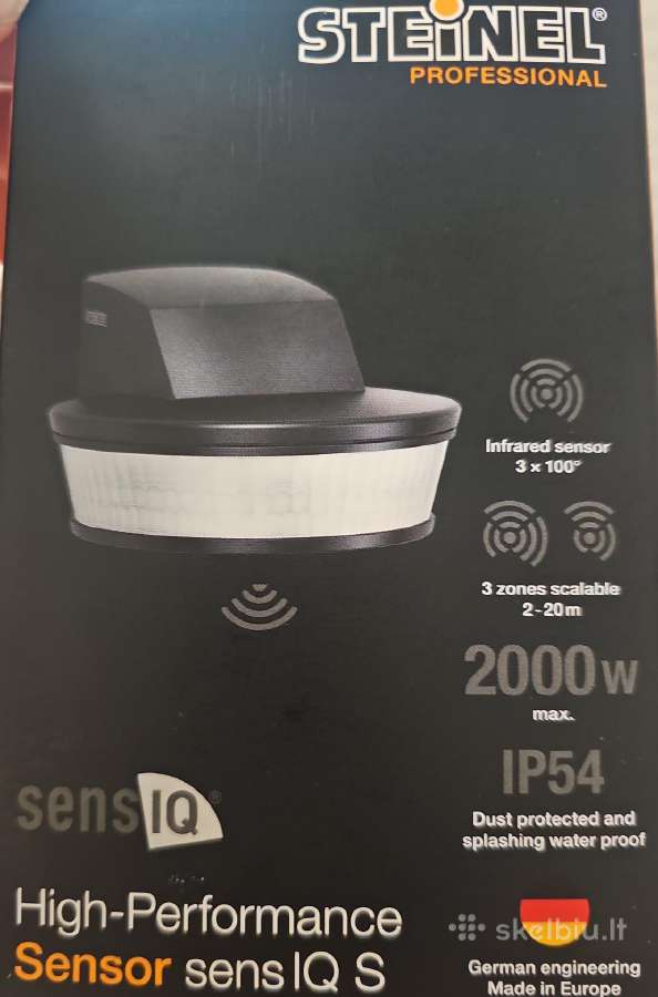 Naujas Steinel sensiq S judesio daviklis 300