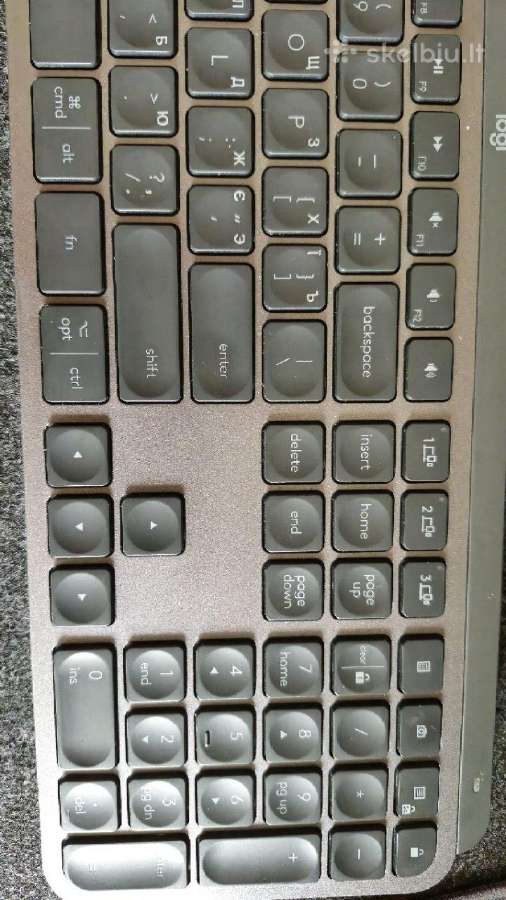 Logitech Mx Key ir (us+ru)“ klaviatūros - nuotraukos Nr. 2