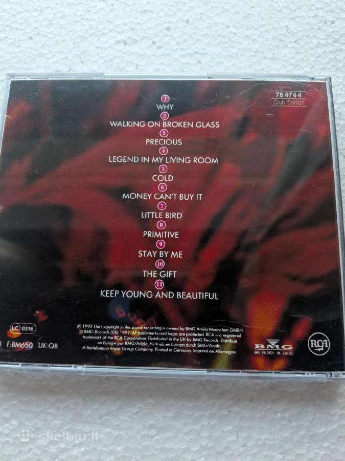Annie Lennox - Diva (CD, Album, Club) - nuotraukos Nr. 2