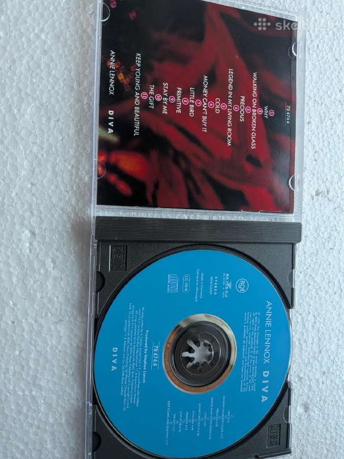 Annie Lennox - Diva (CD, Album, Club) - nuotraukos Nr. 3