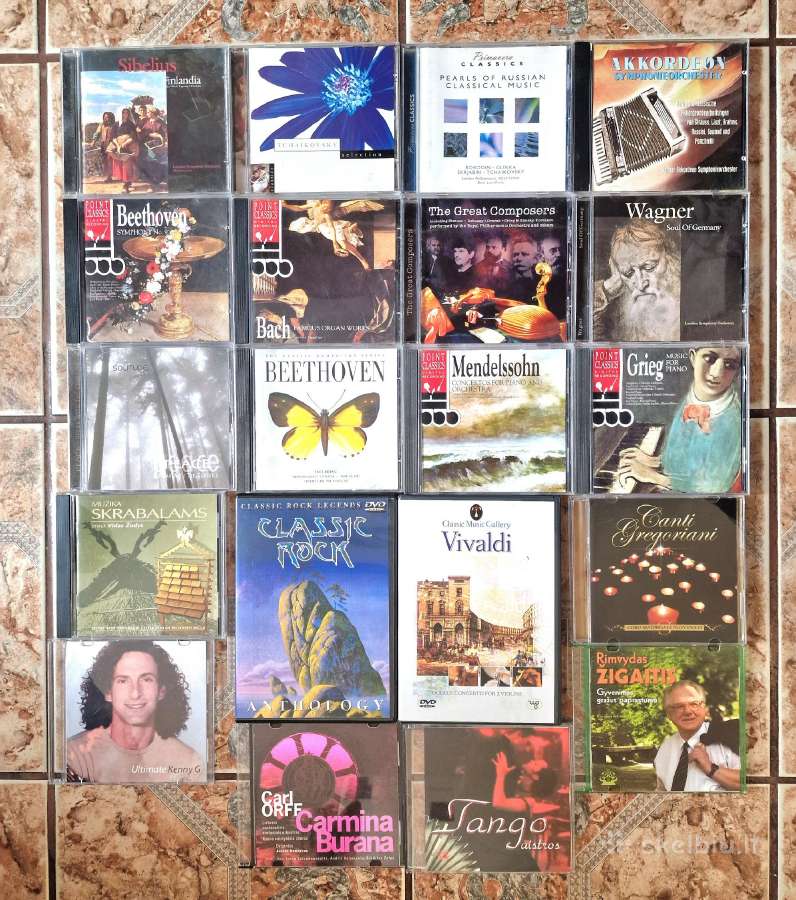 CD muzikos kolekcija - nuotraukos Nr. 10