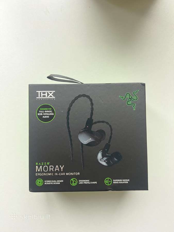 Razer Moray žaidimų iem ausinukai