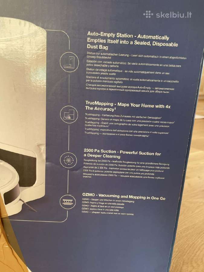 Ecovacs Deebot N8+ plaunantis robotas (garantija) - nuotraukos Nr. 5