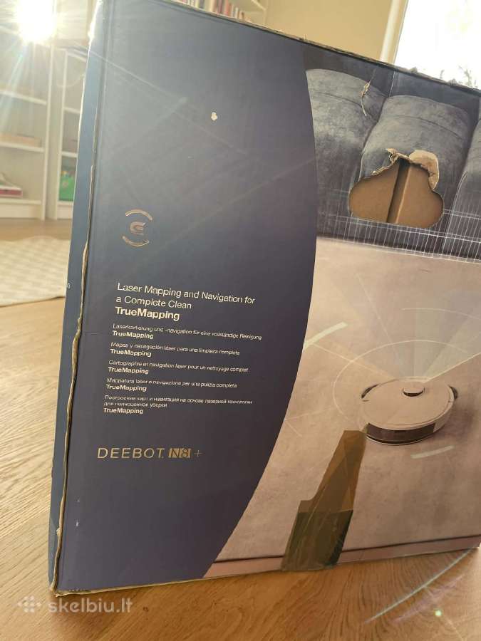 Ecovacs Deebot N8+ plaunantis robotas (garantija) - nuotraukos Nr. 8