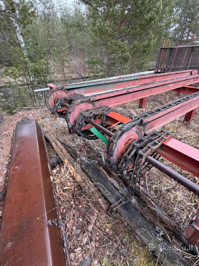 Rąstų stalas su elektriniu varikliu - nuotraukos Nr. 5