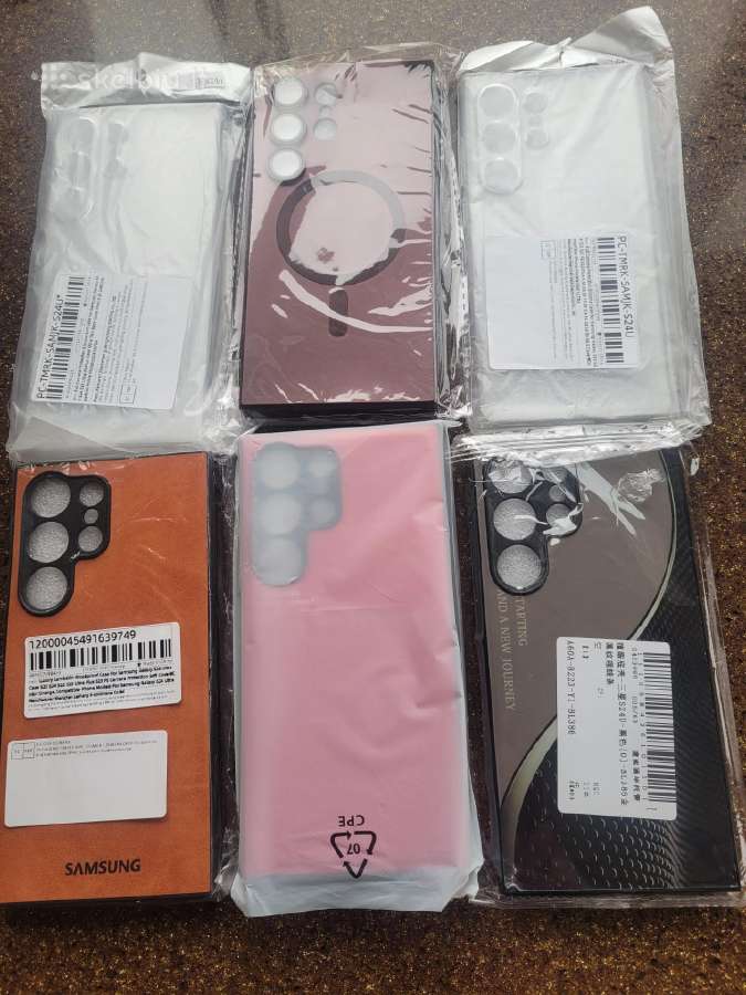 Nauji Samsung s24 ultra dekliukai - 6vnt