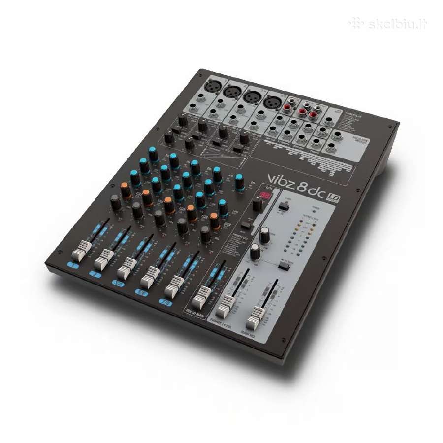 Mikšeris Ld Systems Vibz 8dc su efektais, kompres.