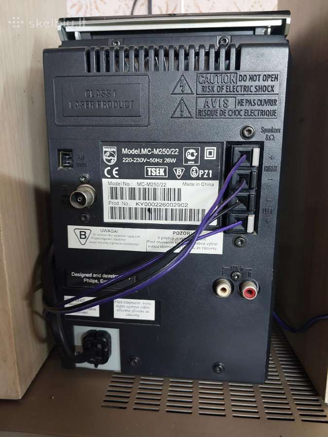Philips Mc-m250/22 - nuotraukos Nr. 3