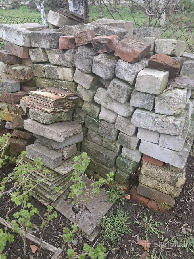 Plytos ir šamutinės plytos, lankai betoniniai