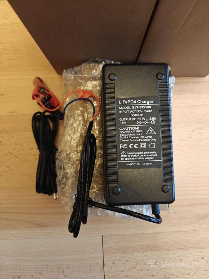 Lifepo4 29.2v 5a pakrovejai