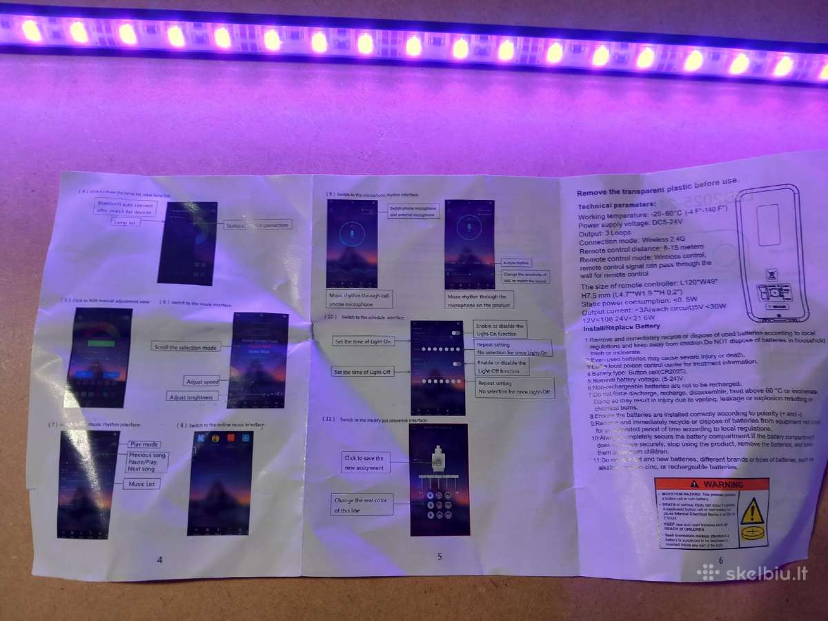 LED juosta akvariumui - nuotraukos Nr. 7
