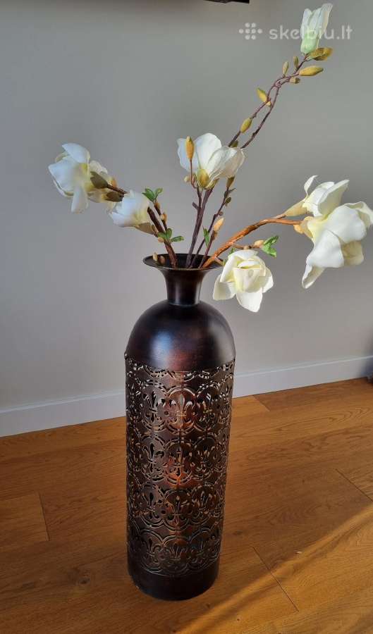 Dekoratyvinė didelė vaza_66cm - nuotraukos Nr. 5