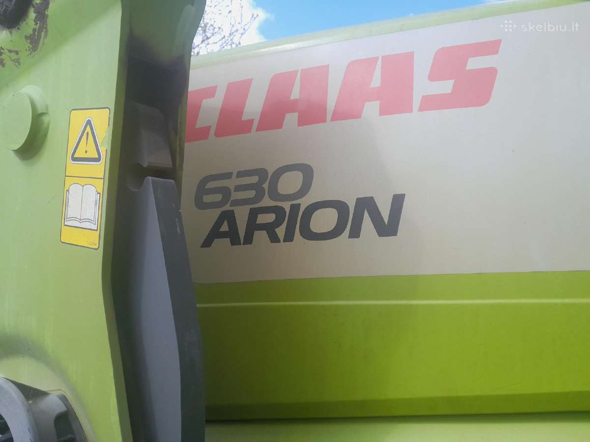 Traktorius Claas arion 630 - nuotraukos Nr. 11