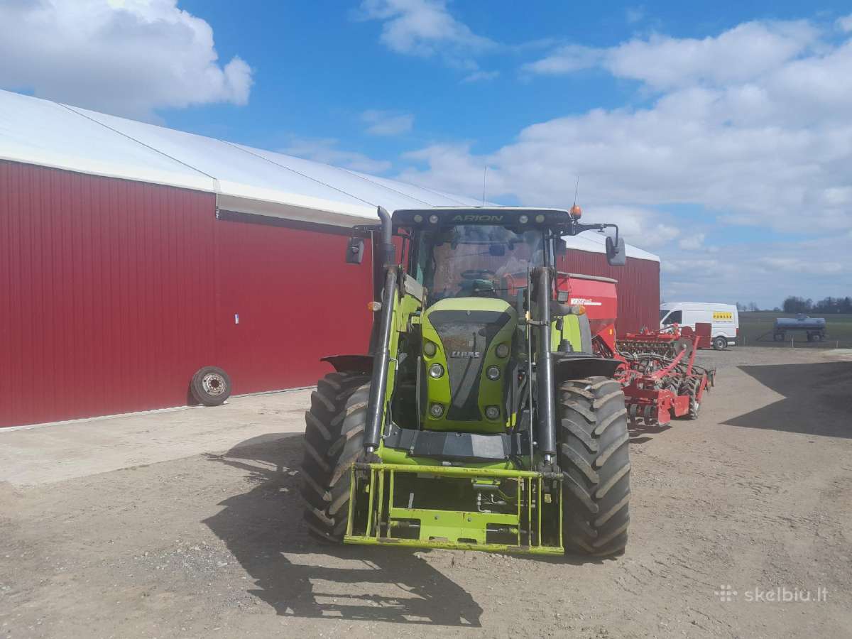 Traktorius Claas arion 630 - nuotraukos Nr. 15