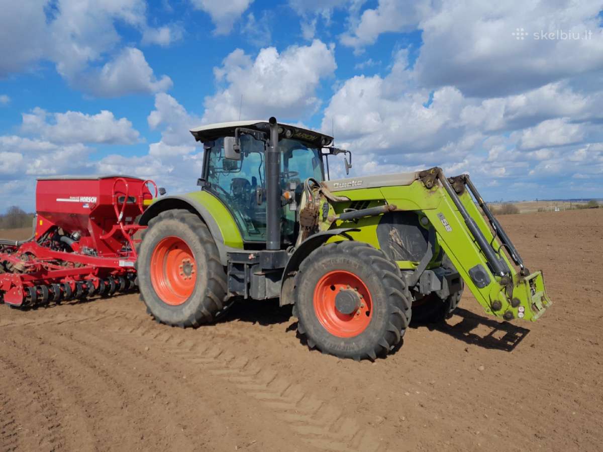 Traktorius Claas arion 630 - nuotraukos Nr. 8