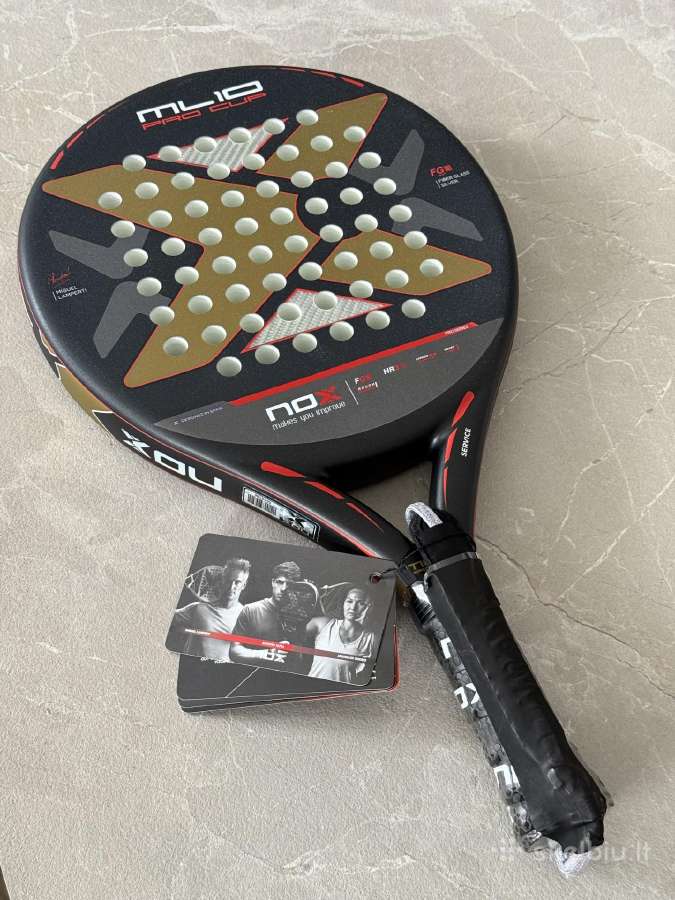 Nauja Nox Ml10 Pro Cup Rough 2025 padelio raketė