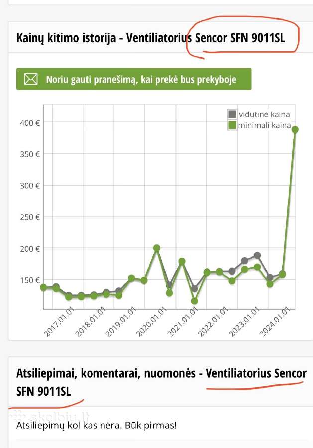Oro Vėsintuvas 3-in-1 Sencor Sfn 9011sl - nuotraukos Nr. 2