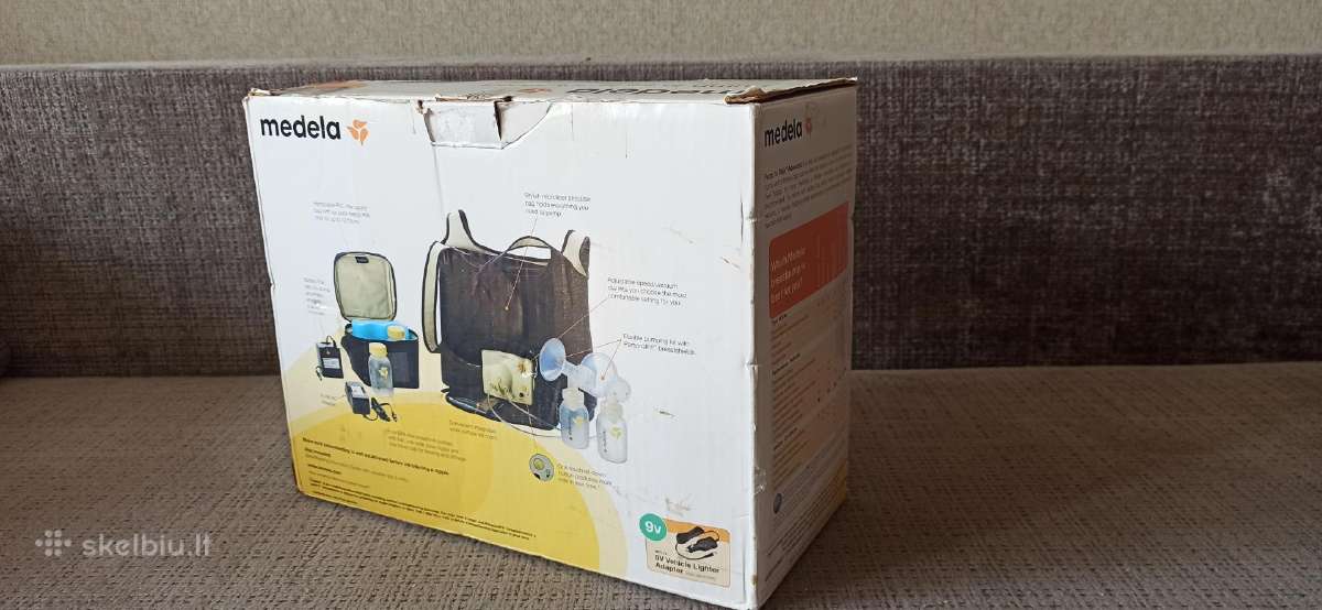Medela Elektrinis Dvigubas pientraukis - nuotraukos Nr. 7