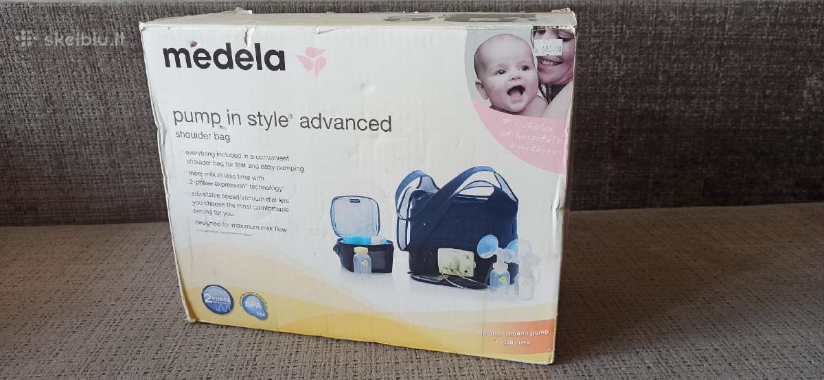 Medela Elektrinis Dvigubas pientraukis - nuotraukos Nr. 6