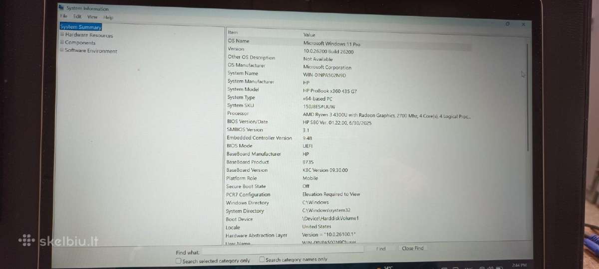 Nesiojamas kompjuteris Hp Probook - nuotraukos Nr. 12