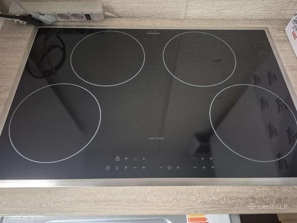 Naujos įmontuojamos indukcinės kaitletės 80cm