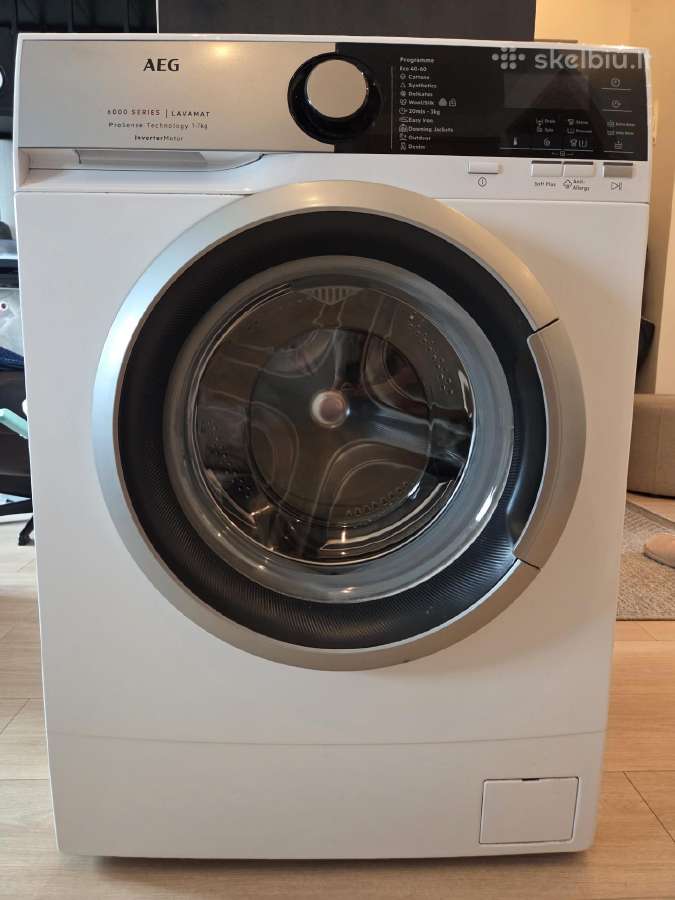 Aeg L6se47se skalbimo mašina – 7 kg, 1400 aps./min