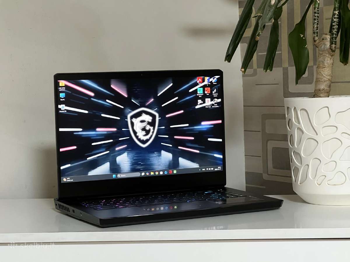 Parduodamas Msi Gp66 su Rtx 3070, I7-10k, 1tb.