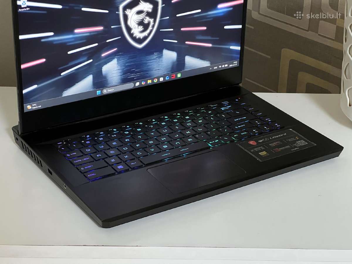 Parduodamas Msi Gp66 su Rtx 3070, I7-10k, 1tb. - nuotraukos Nr. 3
