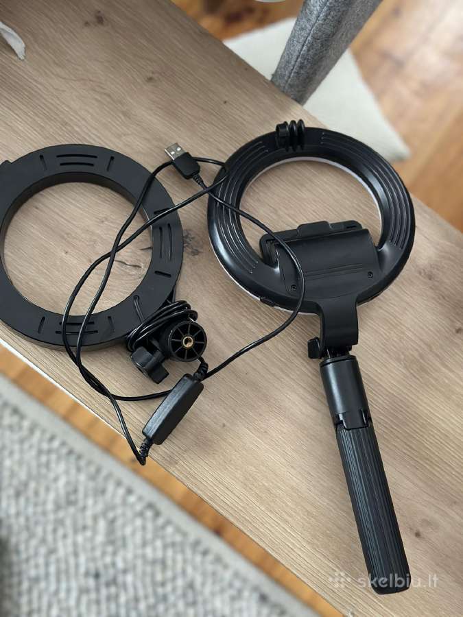 Žiedinės LED lempos (Ring Lights) su trikoju - nuotraukos Nr. 2