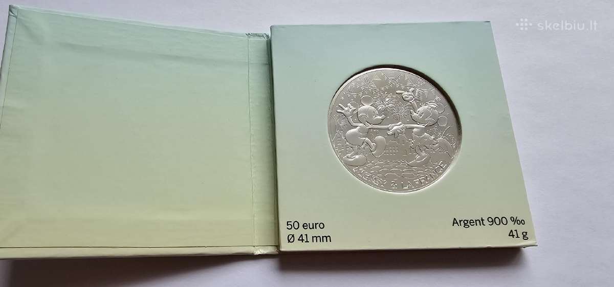 2018 50 euru Mickey