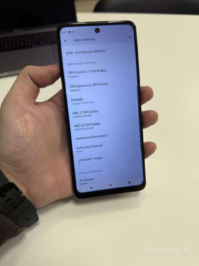 Motorola Moto G60s 6/128 120hz - nuotraukos Nr. 2