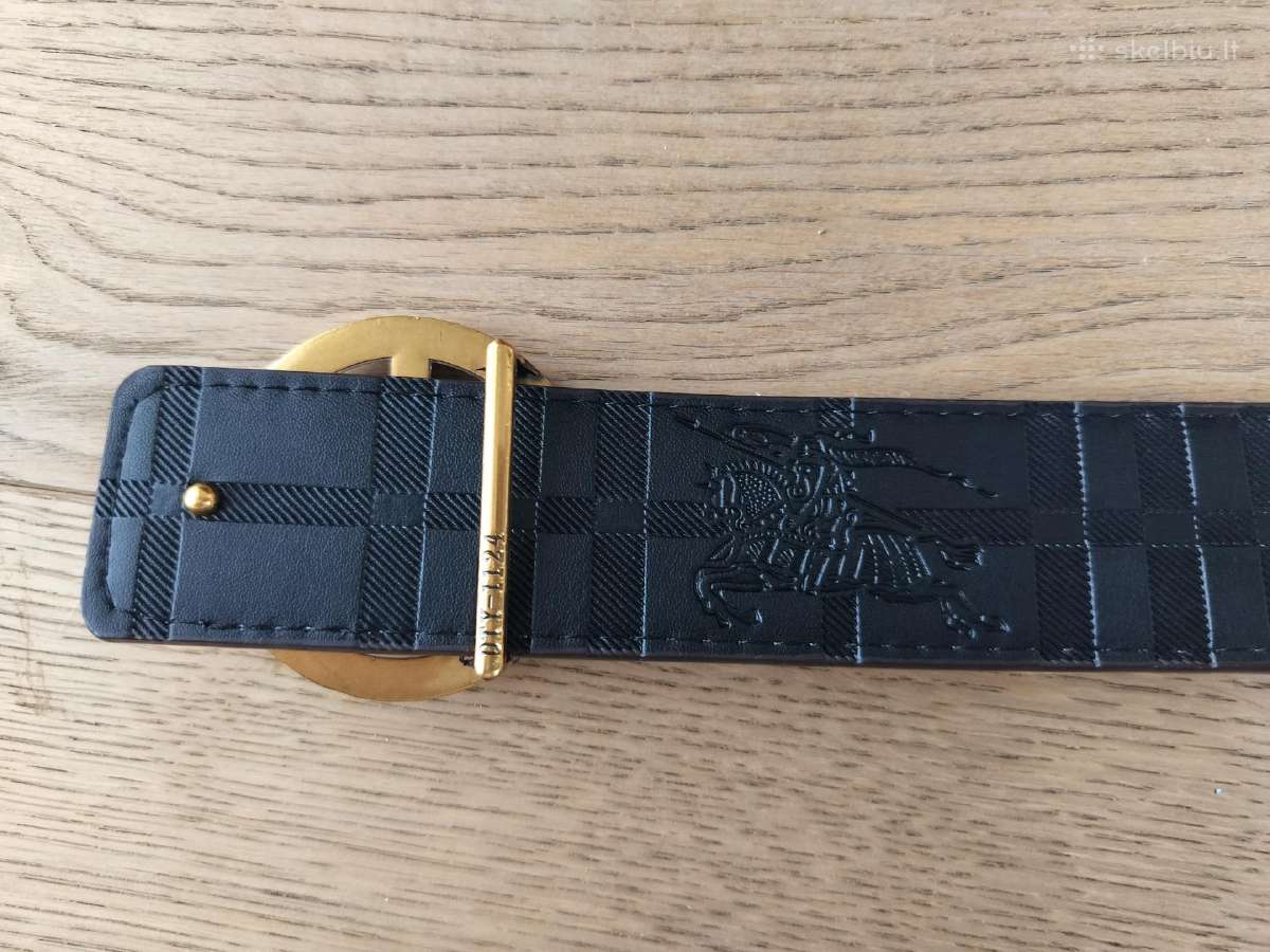 Burberry diržas 105 cm - nuotraukos Nr. 3