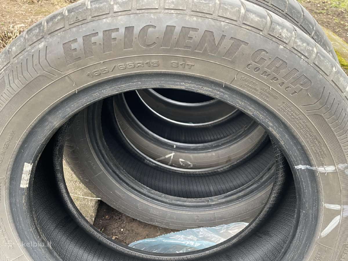 Vasarinės Goodyear 165/65r15 padangos - 14 Eur - nuotraukos Nr. 5