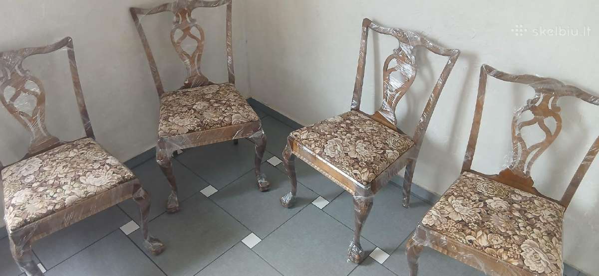 4-turios Švediškos kėdės