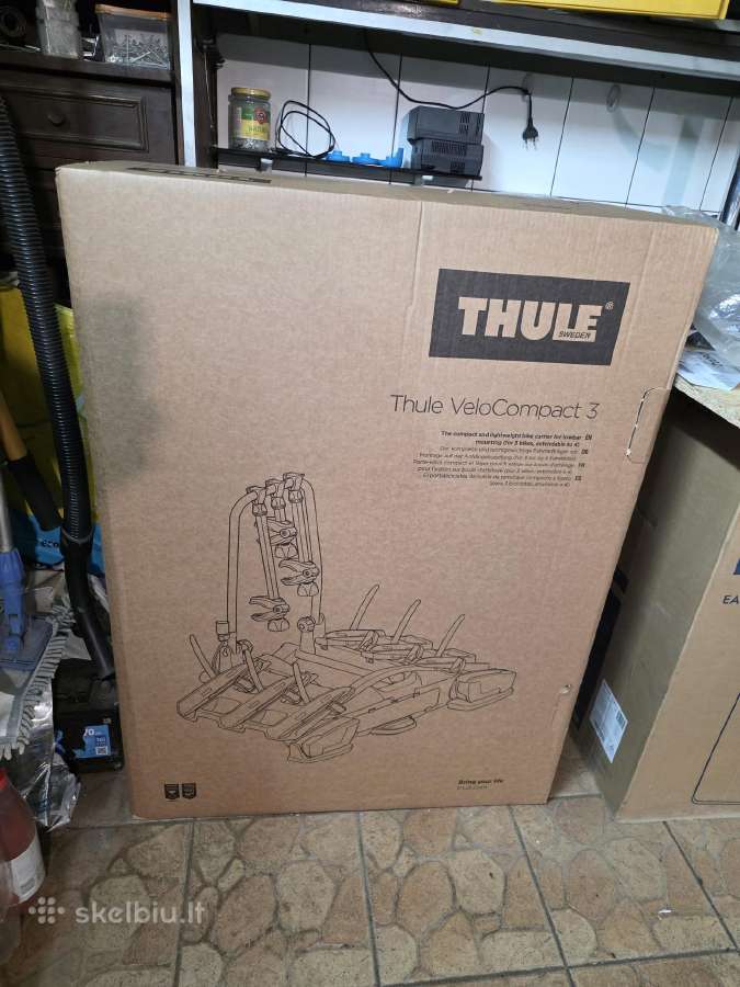 Dviračių laikiklis Thule Velocmpact 3