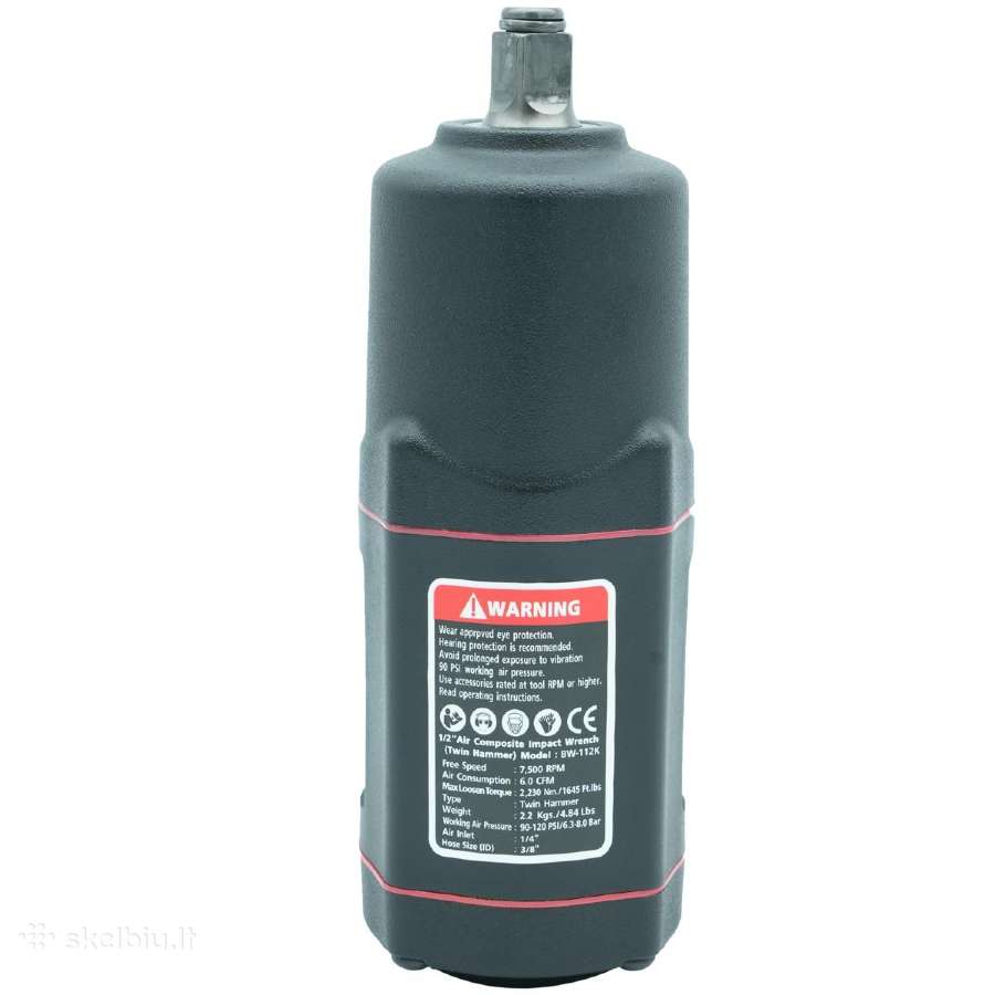 Pneumatinis smūginis veržliasukis 2230 Nm - nuotraukos Nr. 5