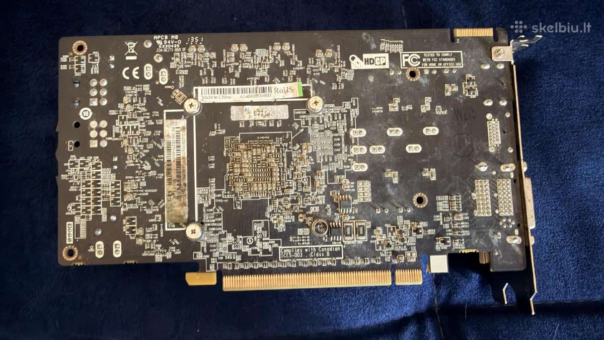 Amd Radeon R7 270 2gb (Sapphire Dual-x) - nuotraukos Nr. 2