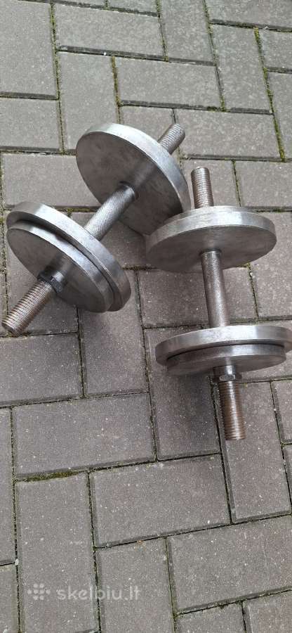 Hanteliai 2po 15kg .