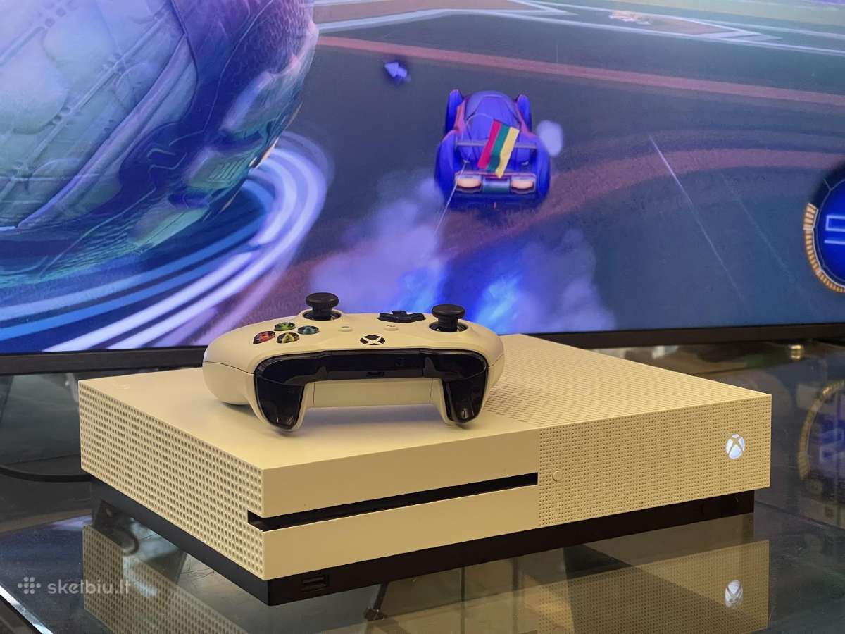 Xbox One S 500gb su žaidimais su garantija - nuotraukos Nr. 2