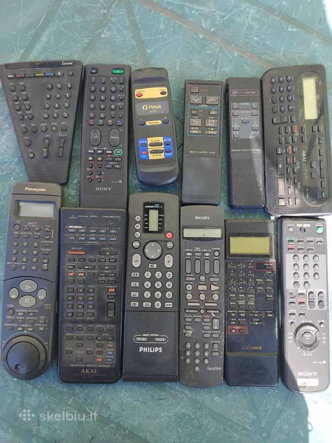 Audio ir vhs pultai - nuotraukos Nr. 9