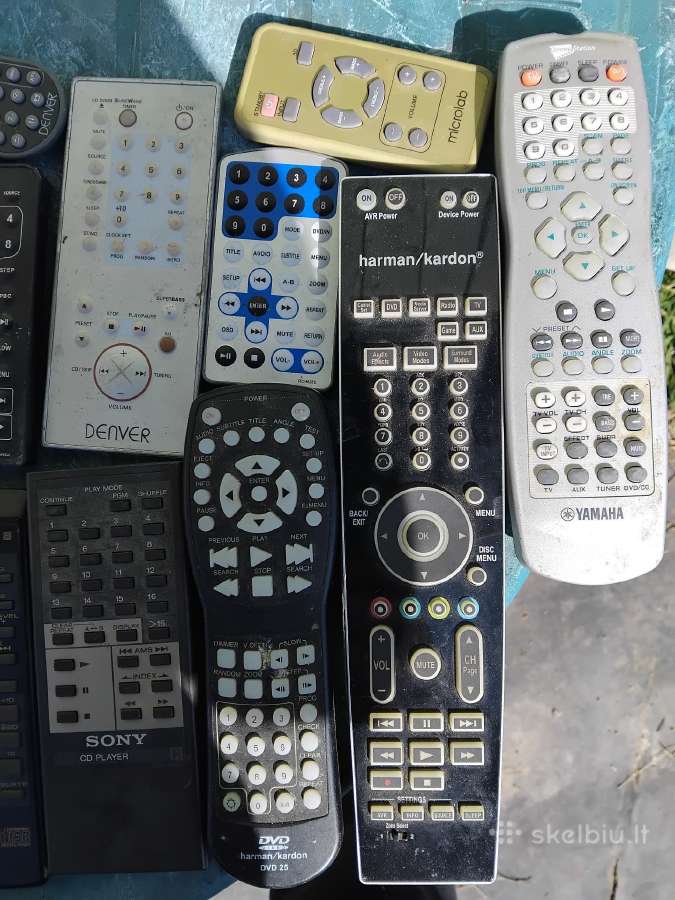 Audio ir vhs pultai - nuotraukos Nr. 5