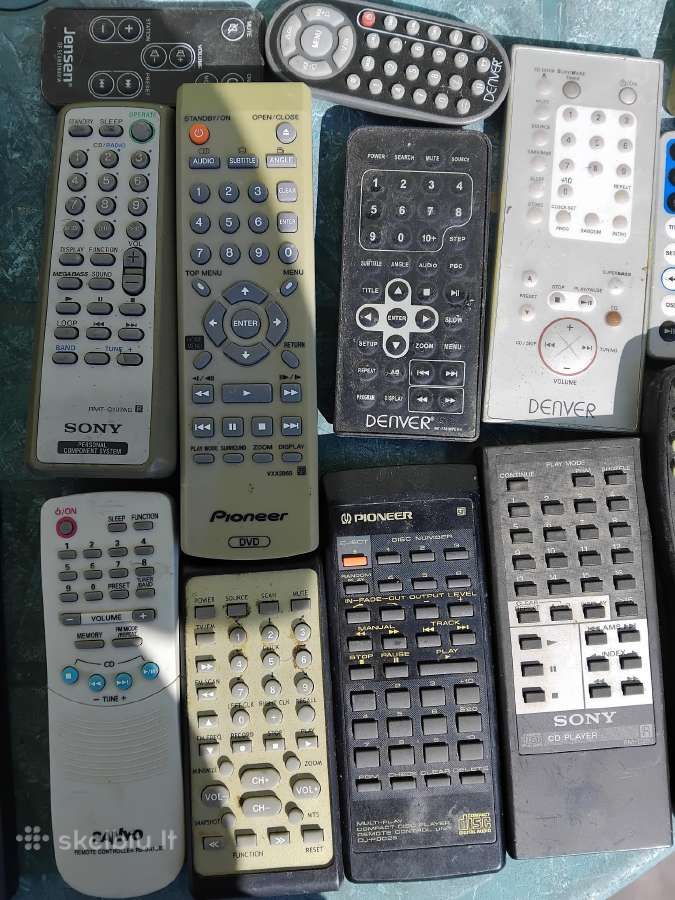 Audio ir vhs pultai - nuotraukos Nr. 4