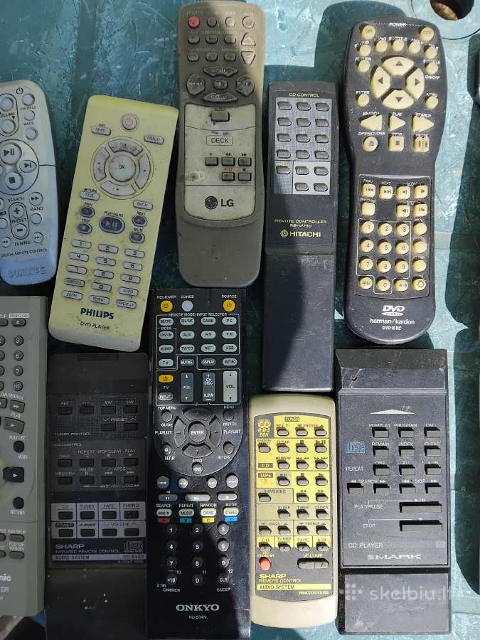 Audio ir vhs pultai - nuotraukos Nr. 2