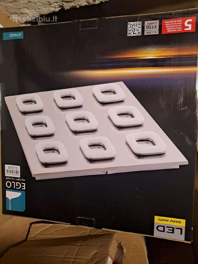 Eglo LED lubinis arba sieninis šviestuvas Naujas