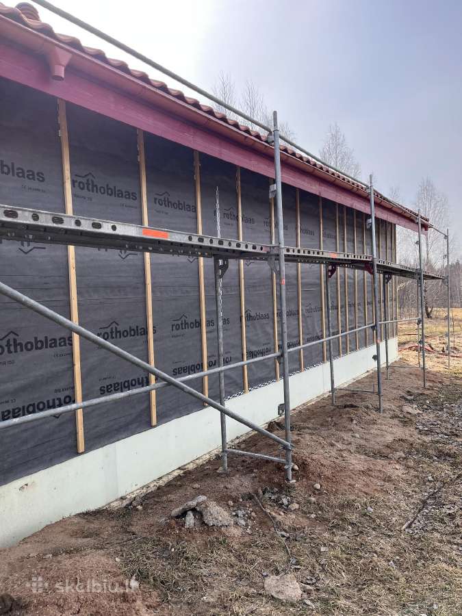 Fasadiniai pastoliai apie 55m