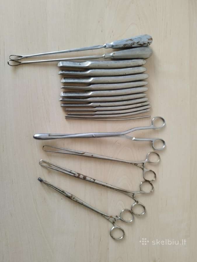 Chirurginių instrumentų rinkinys - nuotraukos Nr. 6