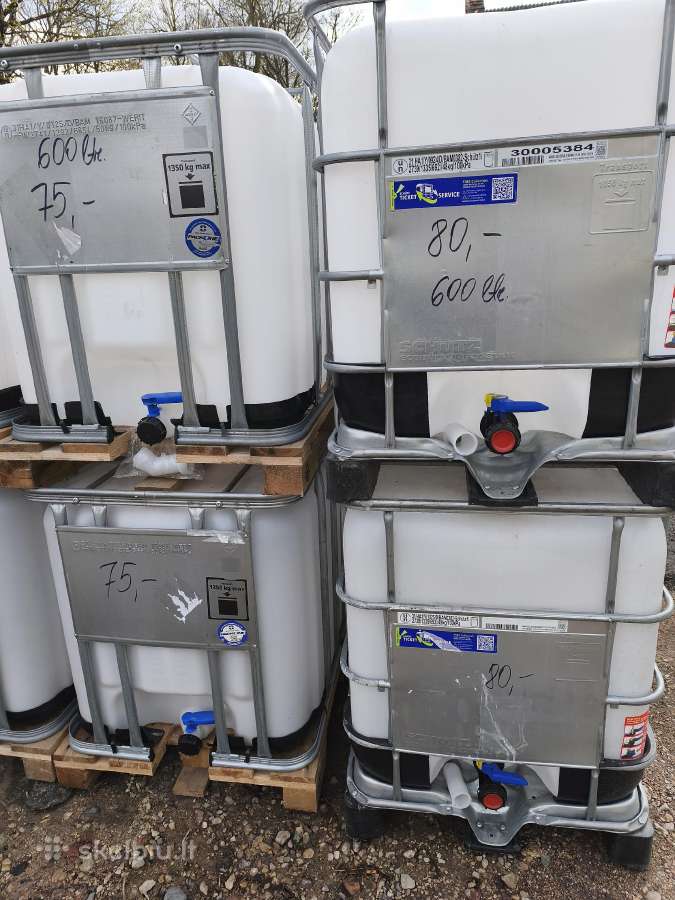 Švarios 1000 ltr.talpos 45-80 eur. - nuotraukos Nr. 3