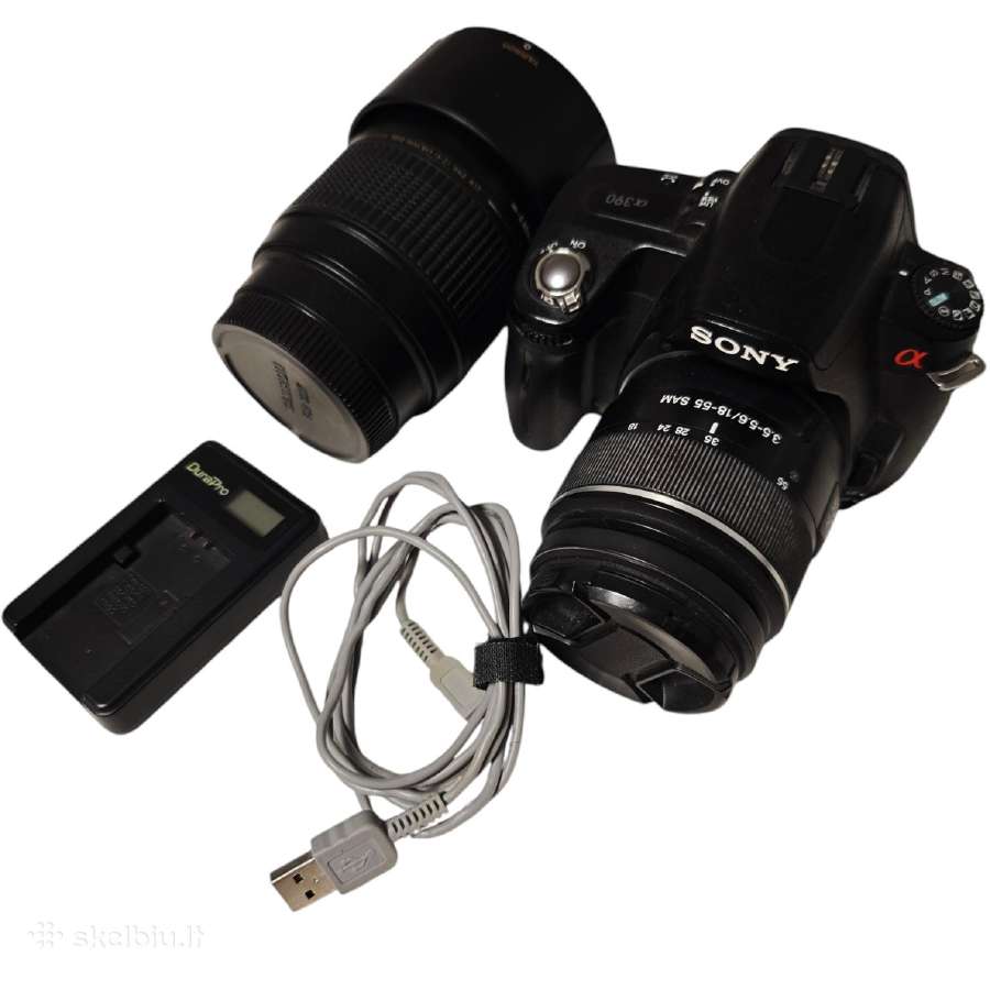 Sony a390 veidrodinis fotoaparatas