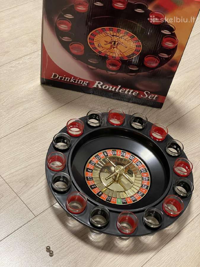 Stalo žaidimas Drinking Roulette Set