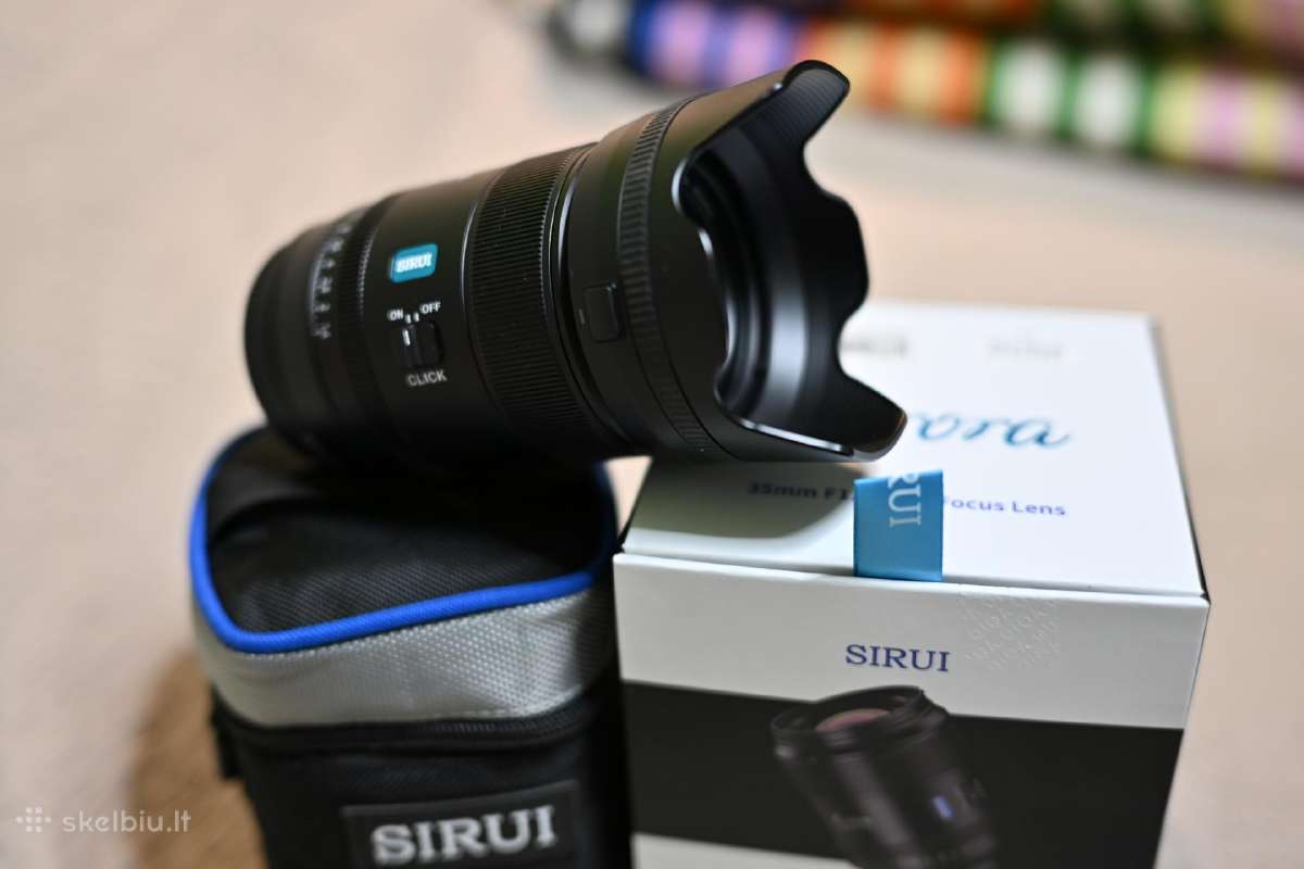 Siurui 35mm f/1.4 Nikon Z - nuotraukos Nr. 4